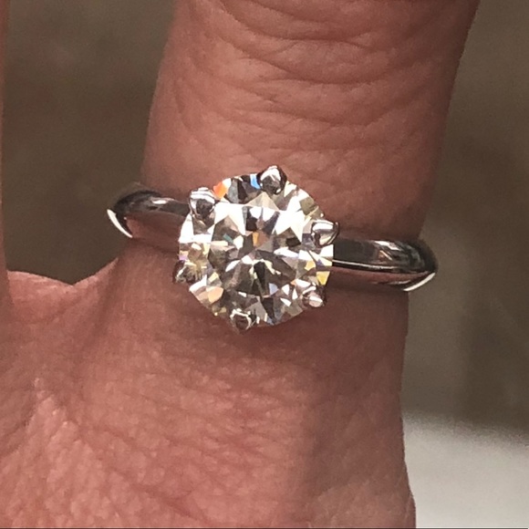 Jewelry - 2 carat Moissanite Solitaire Engagement Ring